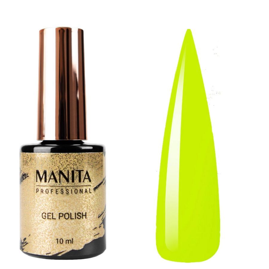 

Гель-лак для ногтей Manita Professional Neon №04 10 мл, Желтый