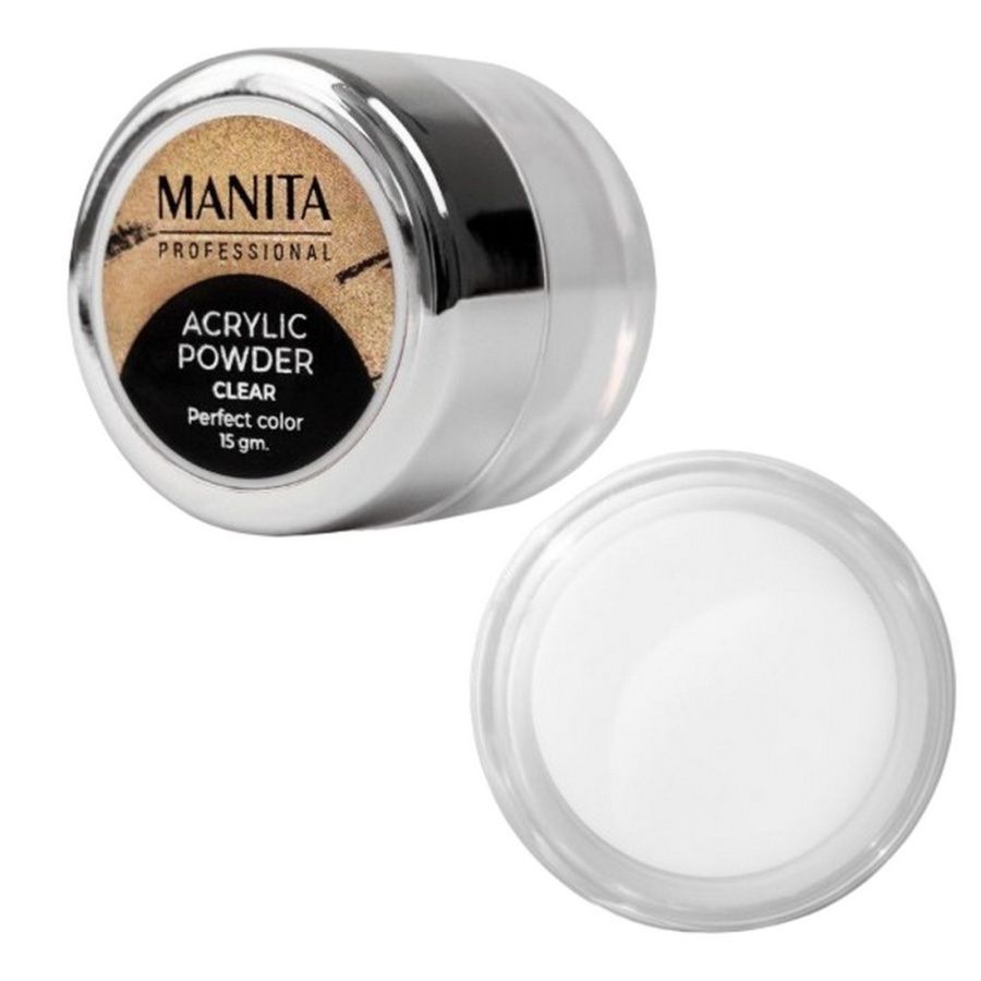 

Акриловая пудра Manita Professional мелкодисперсная Clear 15 г