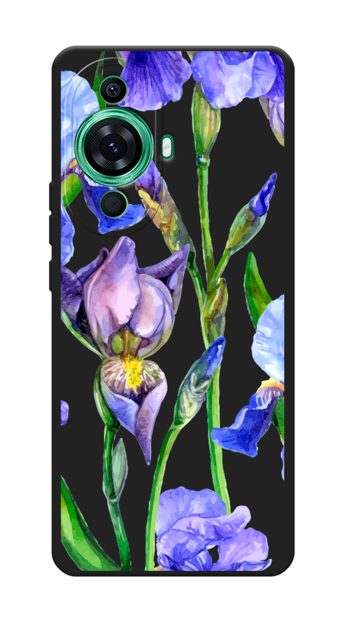 

Чехол Awog на Huawei Nova 11 Pro "Синие ирисы", Фиолетовый;голубой;зеленый, 6121352-1