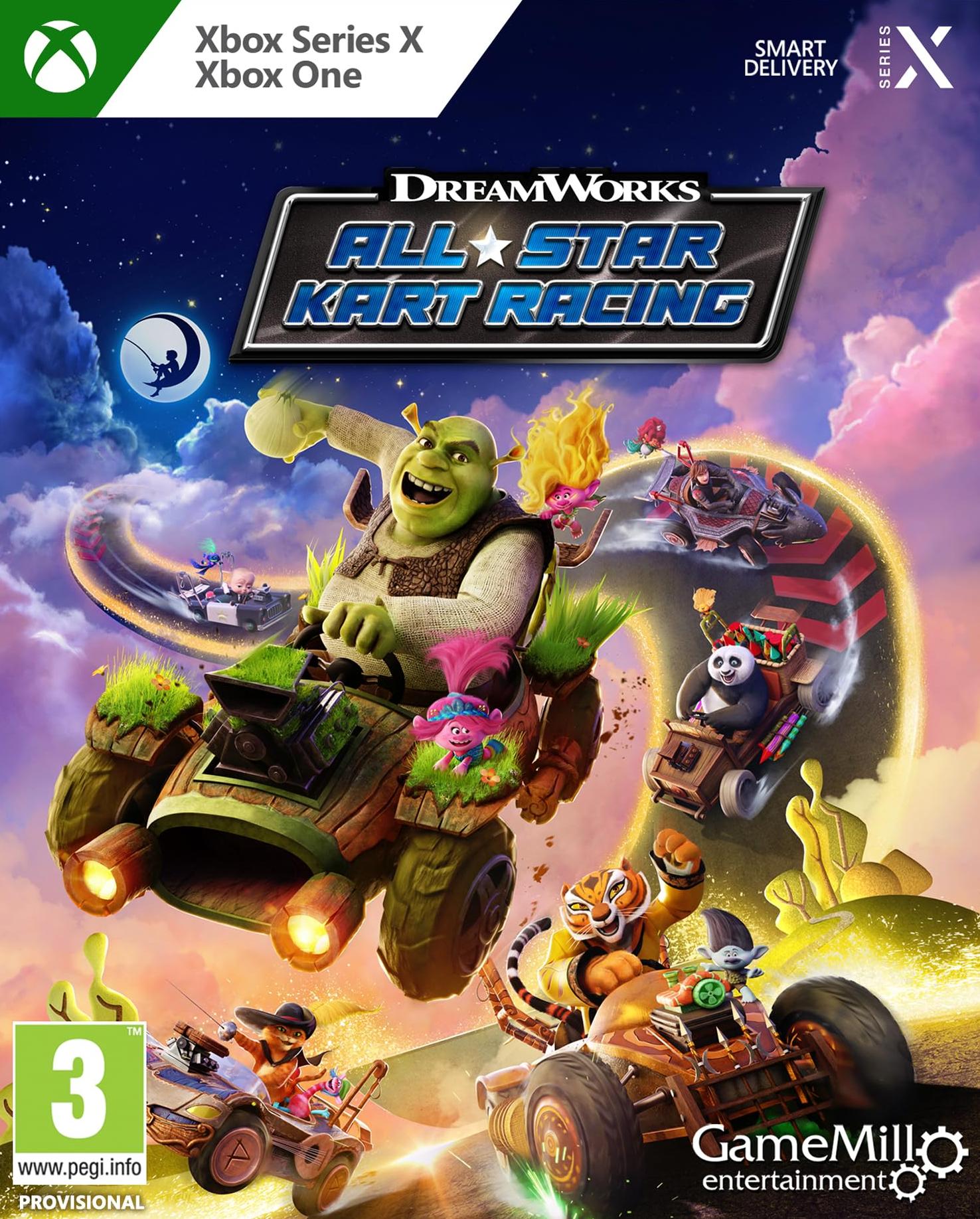 Игра DreamWorks All-Star Kart Racing (Xbox One, полностью на иностранном языке)