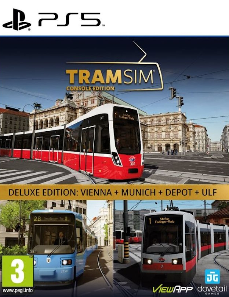 Игра TramSim Console Edition Deluxe PS5 русские субтитры 6490₽