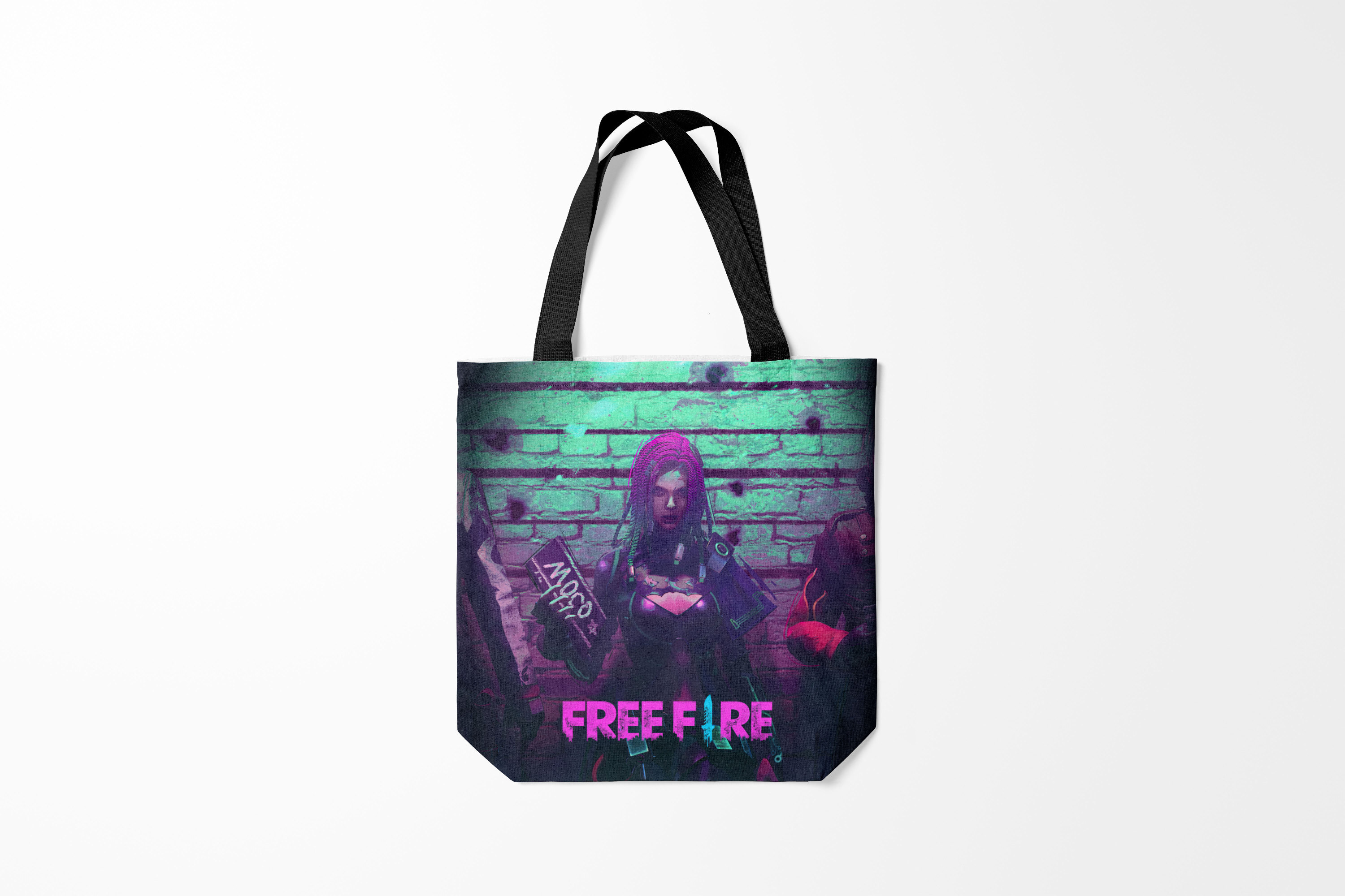

Сумка шoппер унисекс Burnettie Garena Free Fire, разноцветный, Garena Free Fire