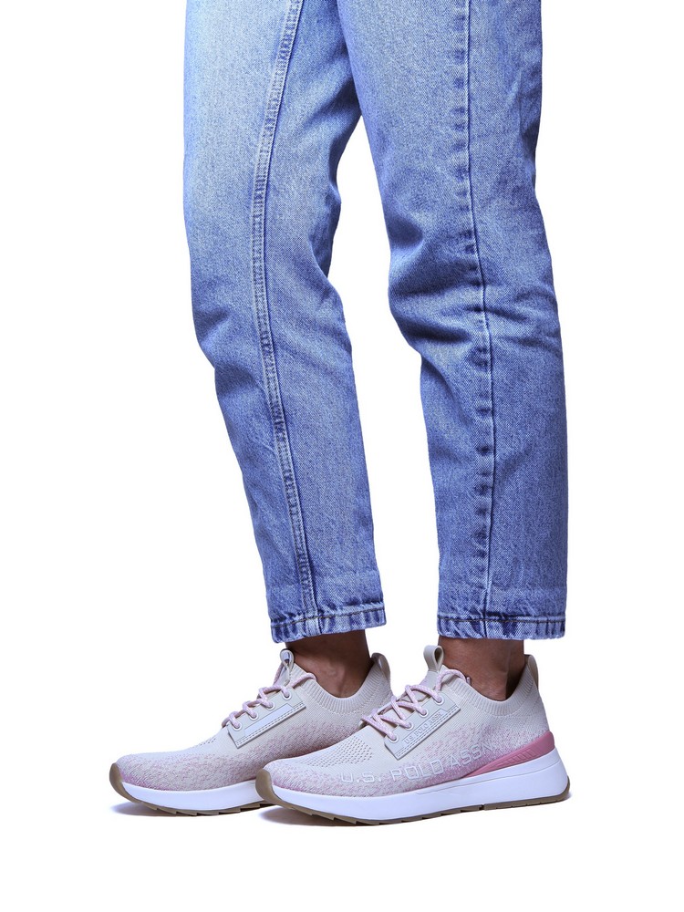 

Кроссовки женские U.S. POLO Assn. ZZO2GP328 бежевые 41 EU, Бежевый, ZZO2GP328