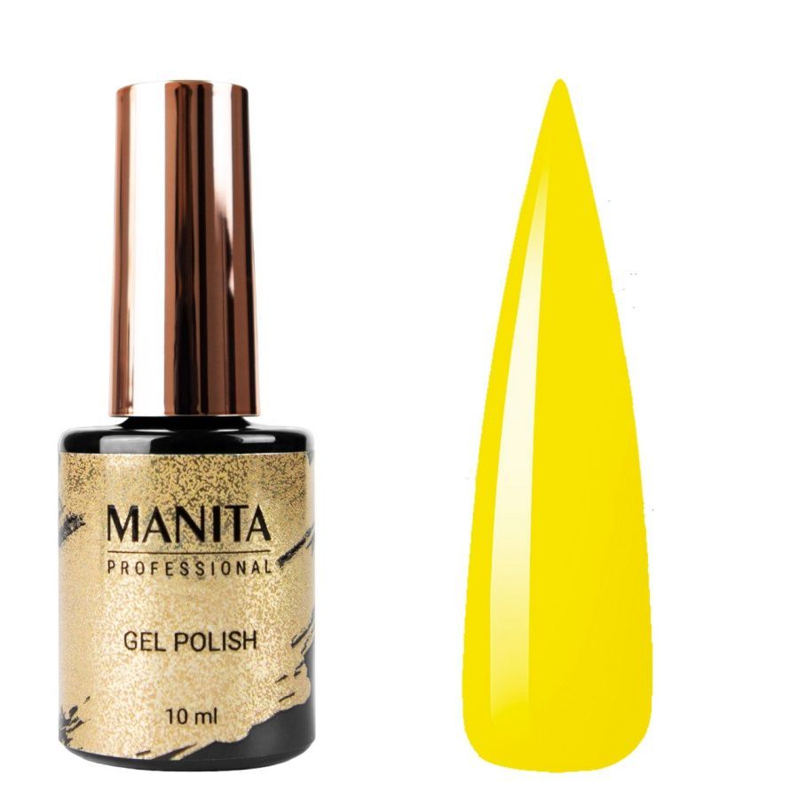 

Гель-лак для ногтей Manita Professional Neon №06 10 мл, Желтый
