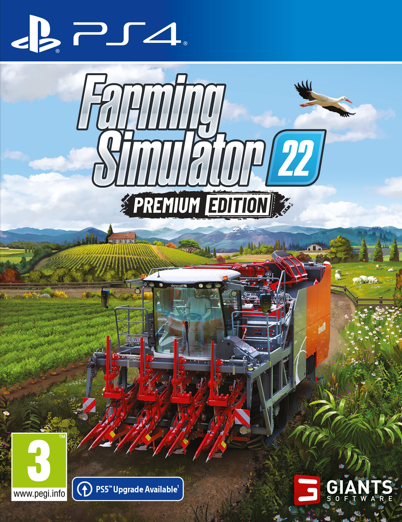 Игра Farming Simulator 22 Premium Edition (PS4, русские субтитры)