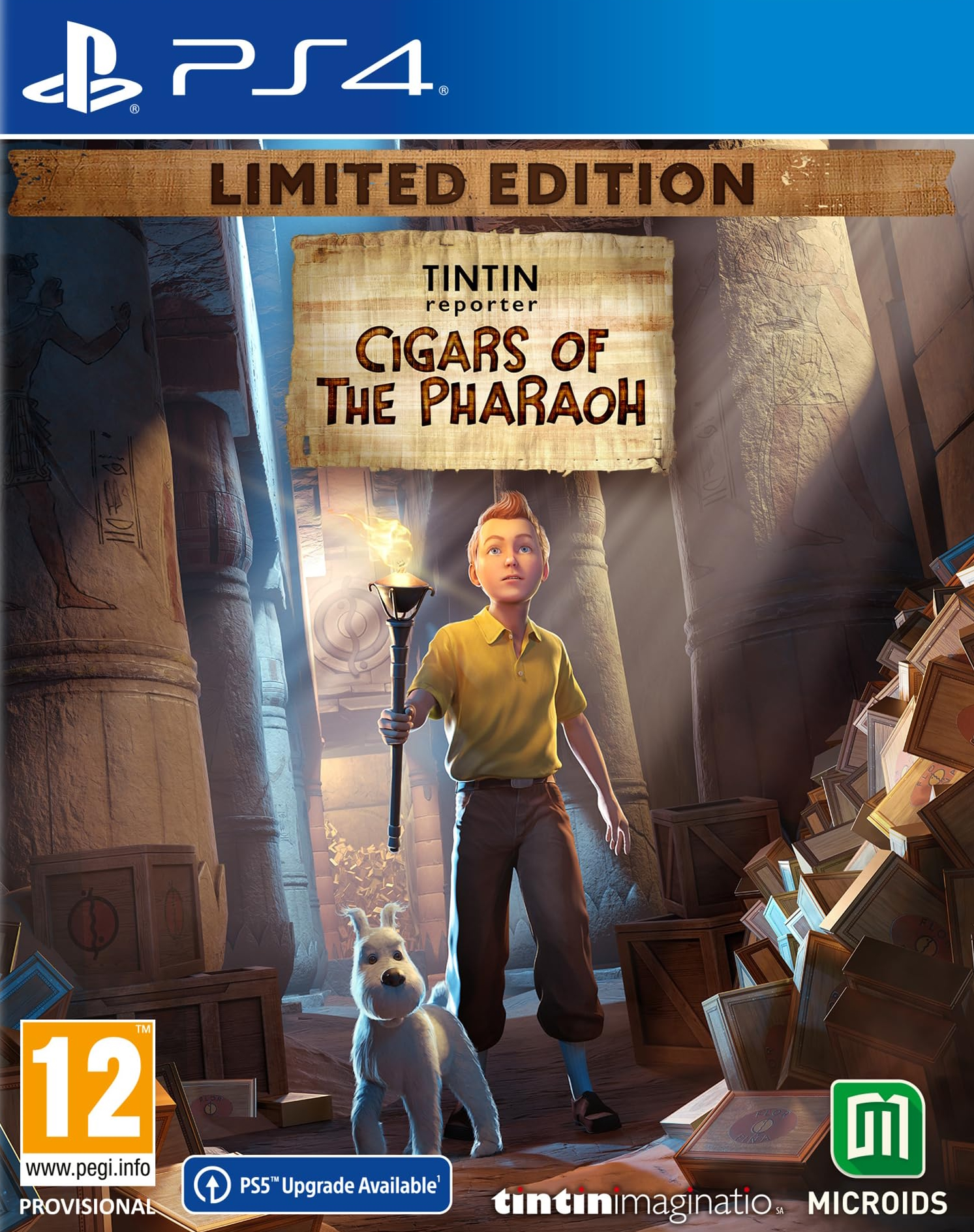 Игра Tintin Reporter: Cigars of the Pharaoh Limited Edition (PS4, русские субтитры)