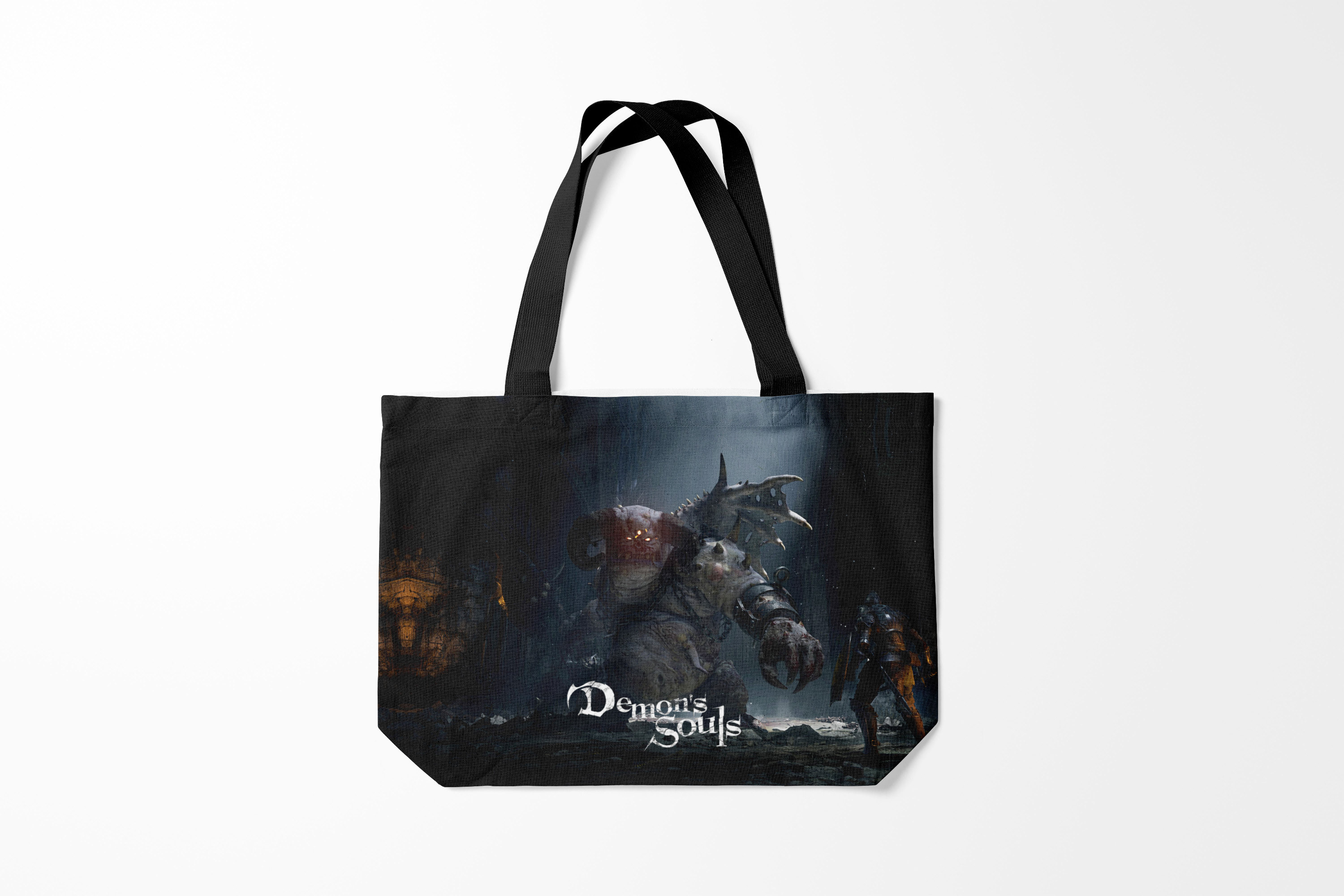

Сумка шoппер унисекс Burnettie Dark Souls Demons, черный, Dark Souls Demons