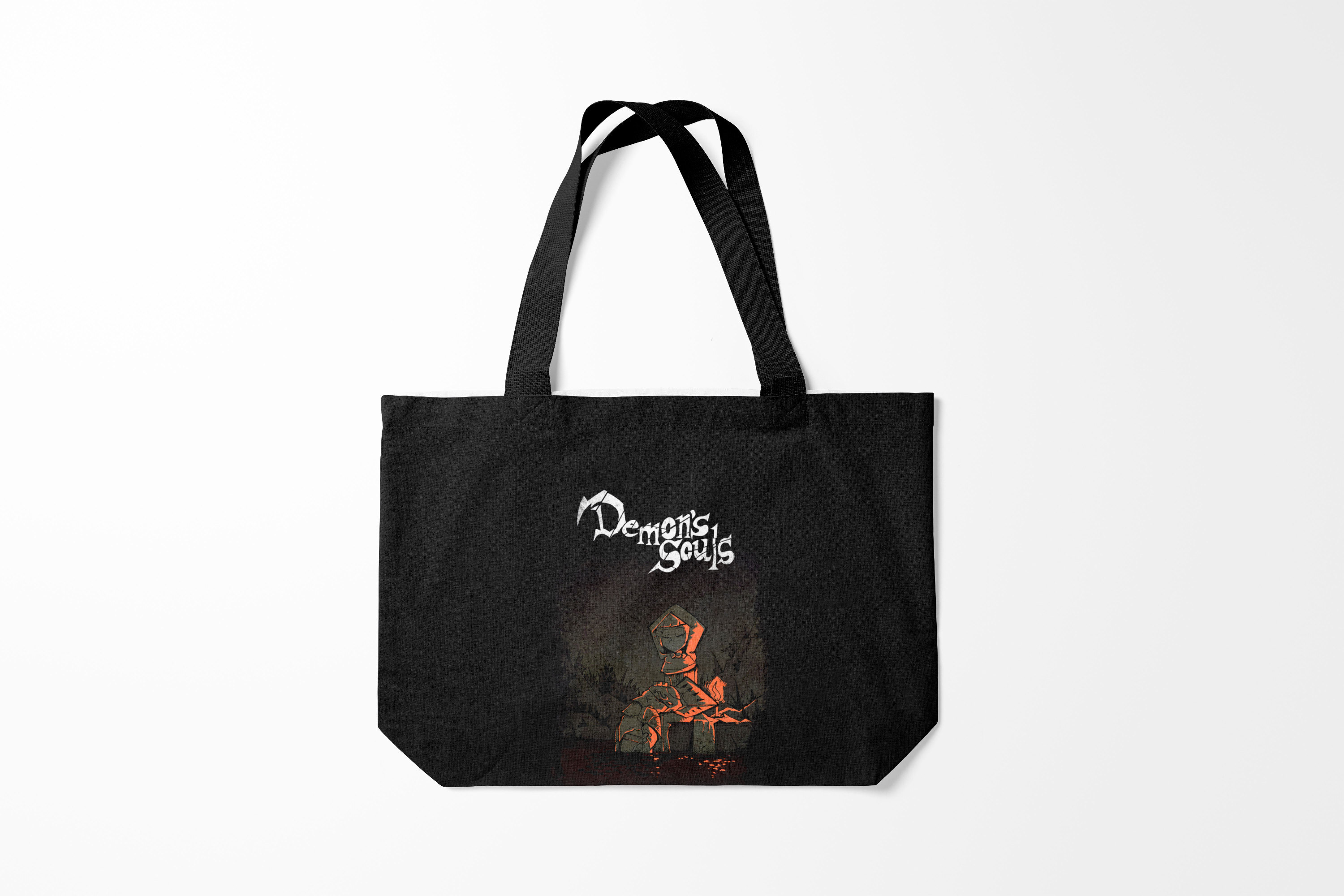 

Сумка шoппер унисекс Burnettie Dark Souls Demons, черный, Dark Souls Demons