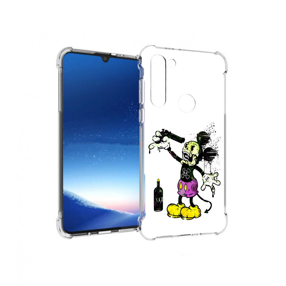 

Чехол MyPads Tocco для Motorola Moto G8 Power Драг Микки (PT143076.340.73), Прозрачный, Tocco