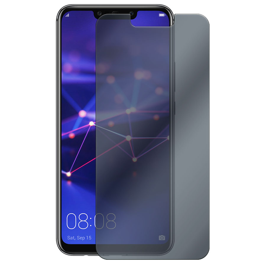 

Стекло защитное гибридное Антишпион Krutoff для Huawei Mate 20 Lite