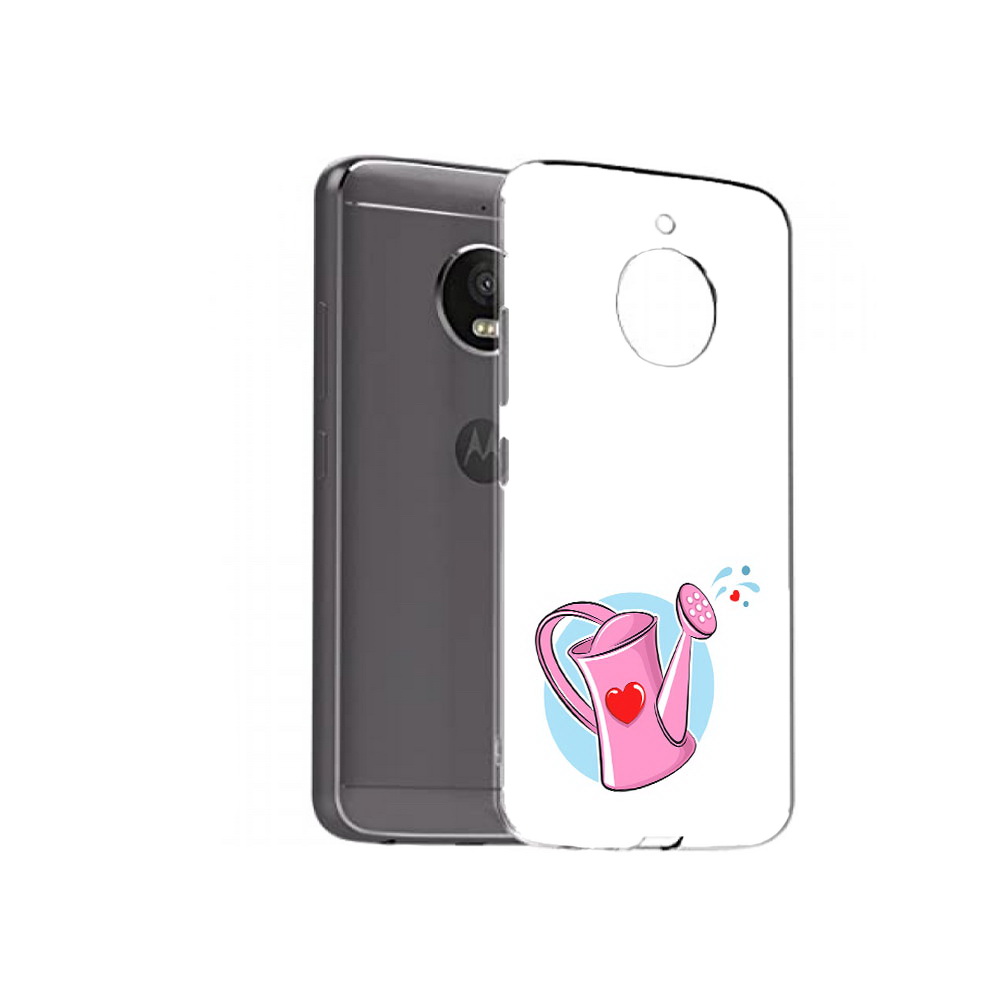 

Чехол MyPads Tocco для Motorola Moto E4 Plus Лейка любви 14 февраля (PT100001.341.103), Прозрачный, Tocco