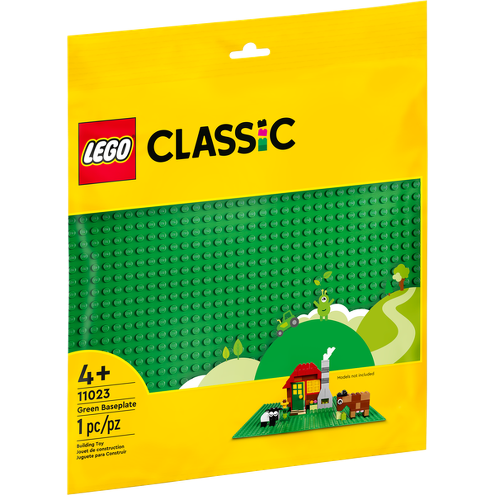 Купить Конструктор LEGO Classic Зелёная базовая пластина 11023,