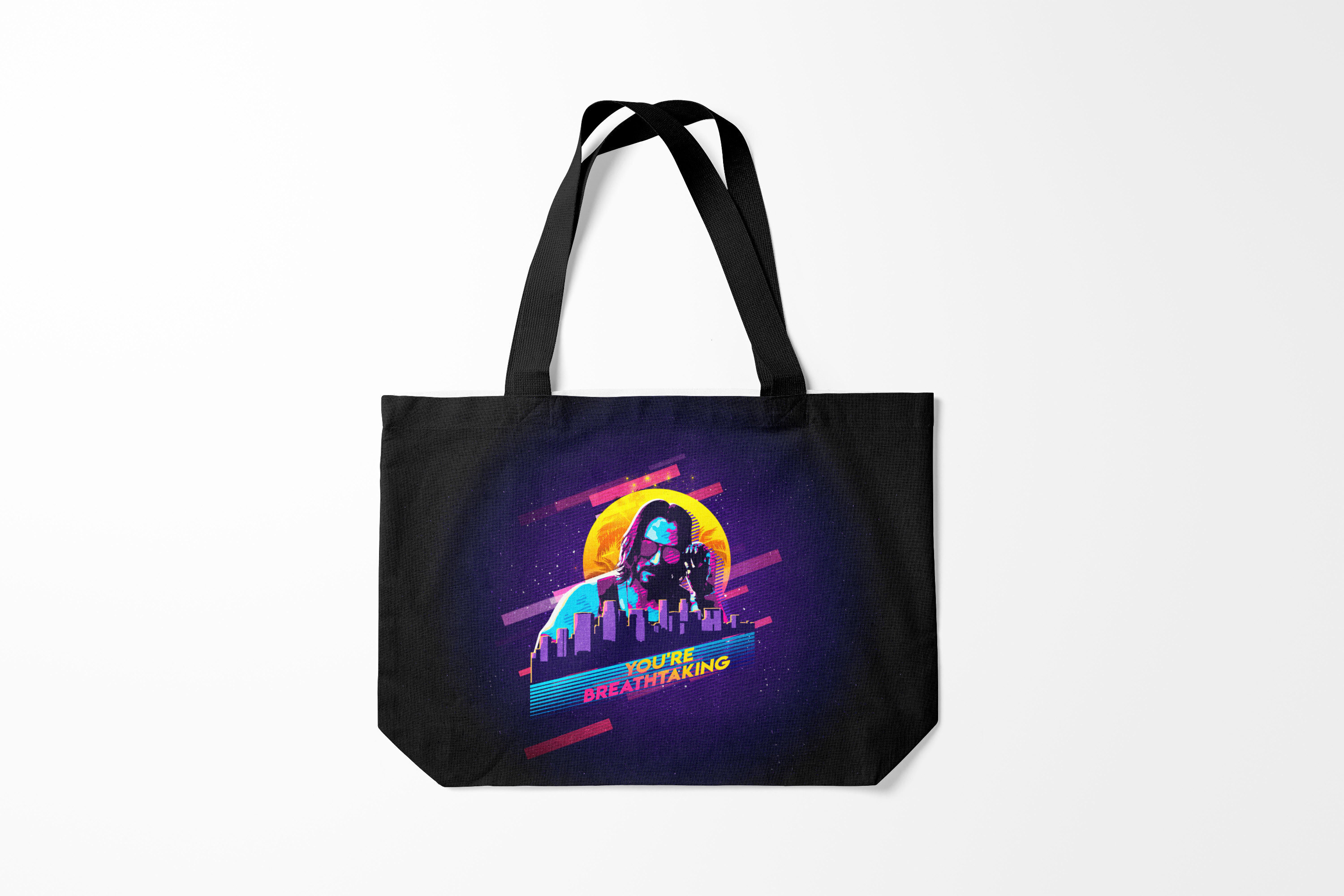 

Сумка шoппер унисекс Burnettie Cyberpunk 2077 You Are Breathtaking, черный, Cyberpunk 2077 You Are Breathtaking