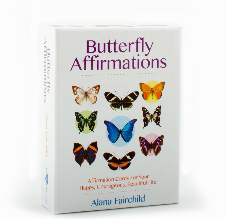 Карты Таро Бабочка Аффирмации / Butterfly Affirmations Cards - Blue Angel