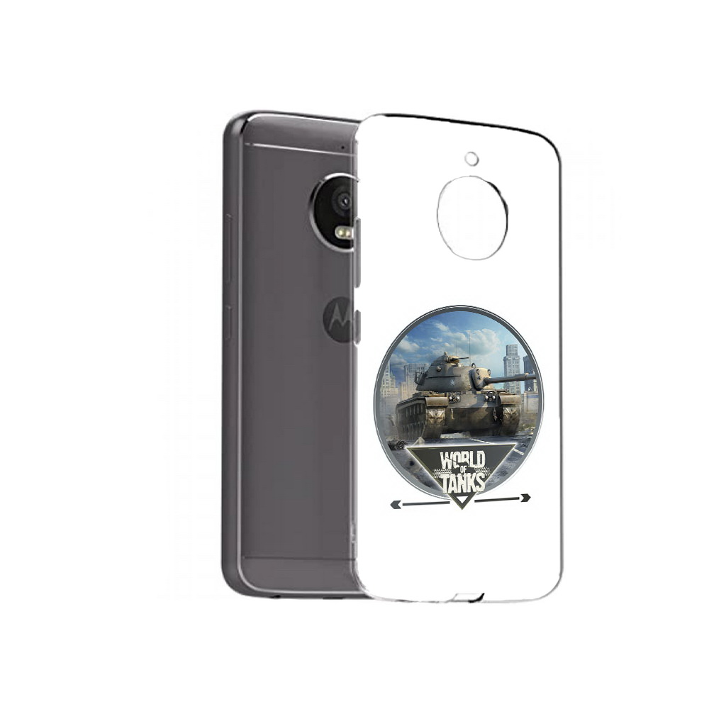 

Чехол MyPads Tocco для Motorola Moto E4 Plus Мир танков (PT100001.341.119), Прозрачный, Tocco