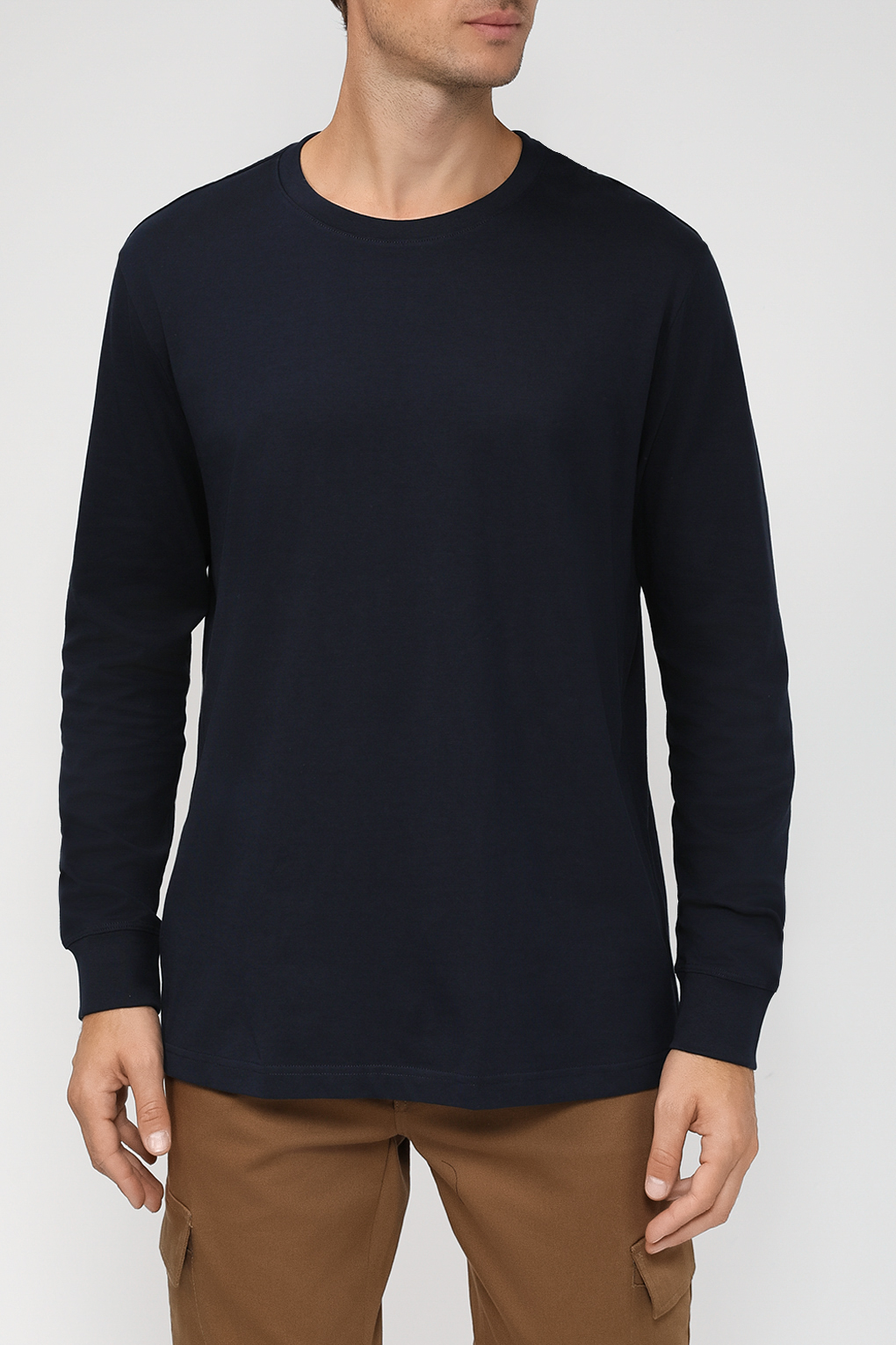 

Лонгслив мужской Esprit Casual 993EE2K311 синий S, 993EE2K311
