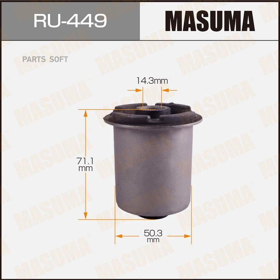 

Сайлентблок MASUMA ru449 MASUMA ru449