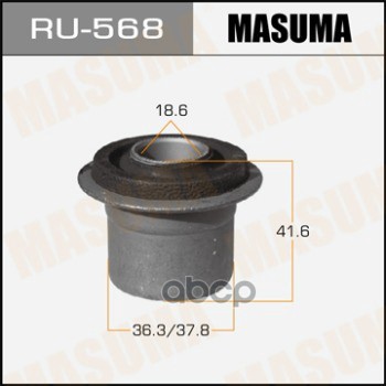 

Сайлентблок TOYOTA (#R2#) перед. верхн. MASUMA RU-568