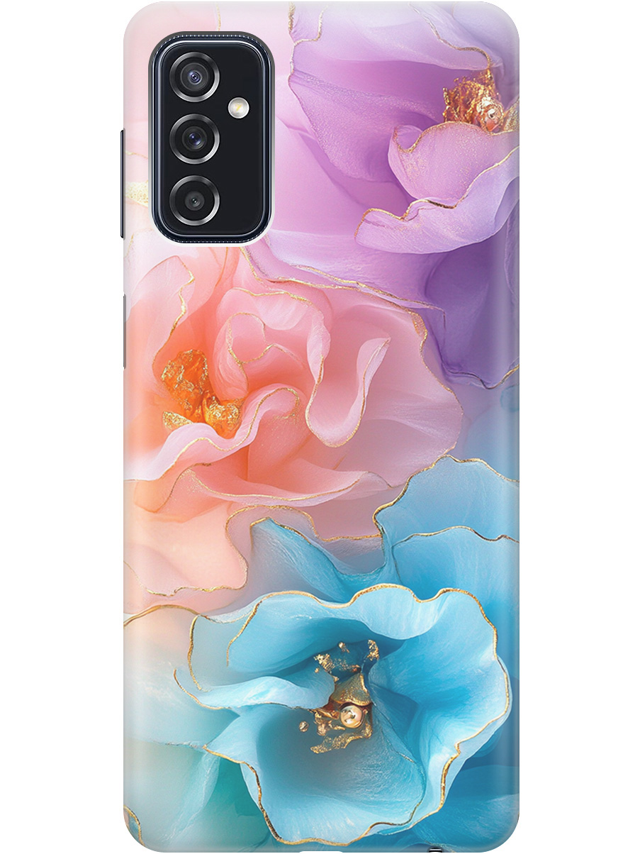 

Силиконовый чехол на Samsung Galaxy M52 5G с принтом "Изумительные цветы", Прозрачный;фиолетовый;голубой;оранжевый;розовый, 734082123