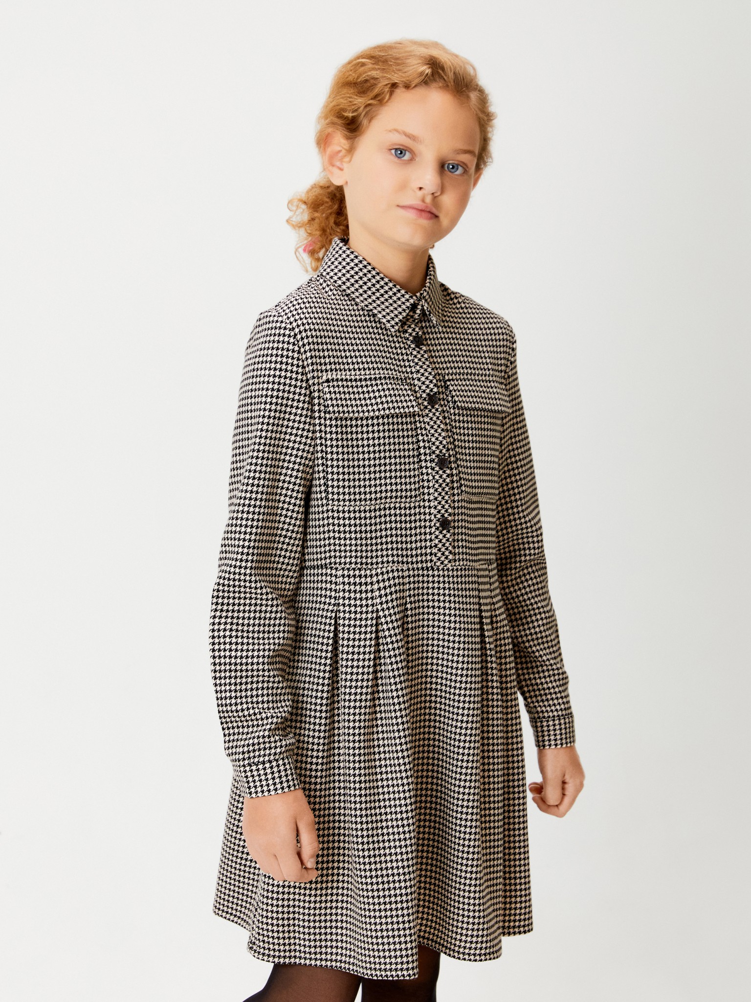 

Платье детское Acoola 20210200681, клетка, 134, Серый, 20210200681