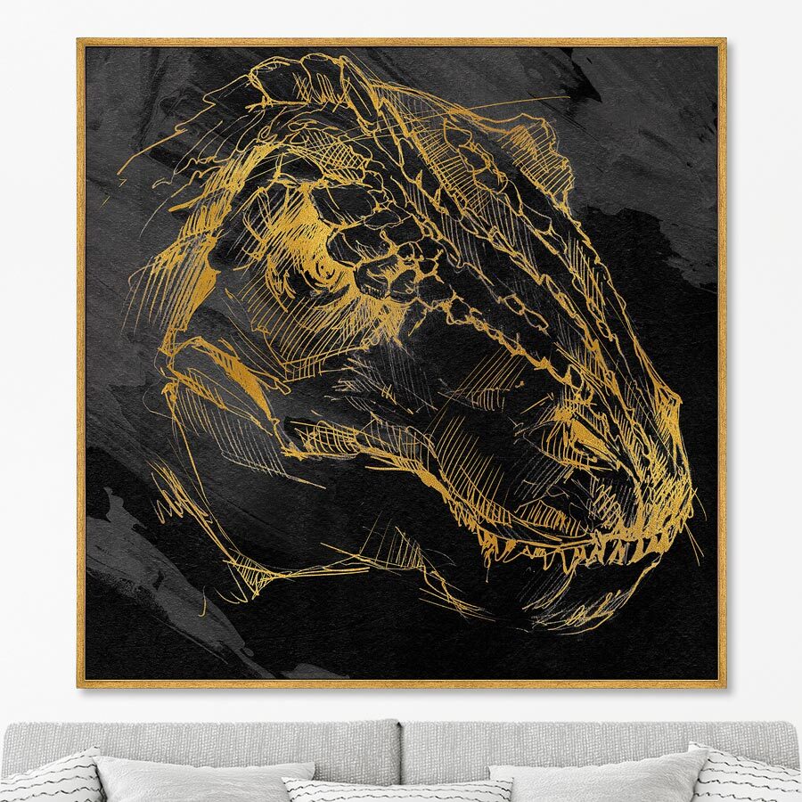 

Репродукция картины на холсте Dino Mate No 1 2021г. 105х105см