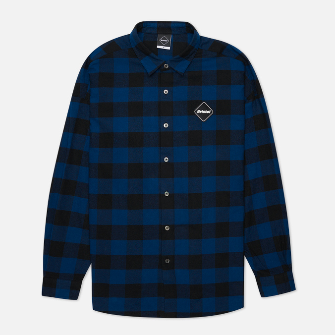 

Рубашка мужская F.C. Real Bristol FCRB-212078-BLUE синяя XL, FCRB-212078-BLUE