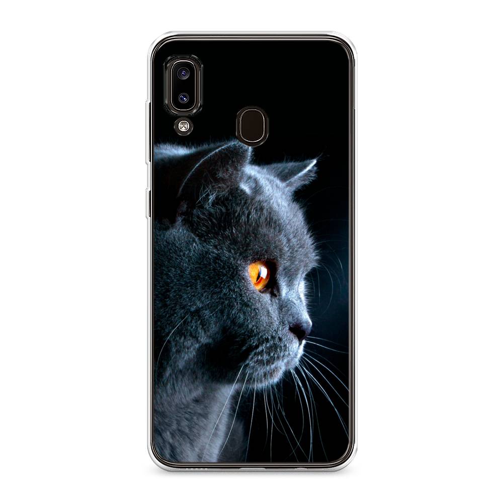 

Чехол Awog на Samsung Galaxy A30 "Благородный кот британец", Разноцветный, 27550-2