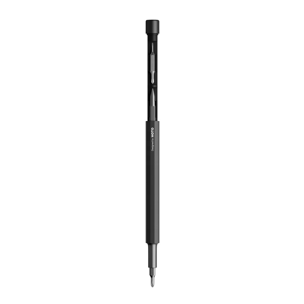 Карманная отвёртка с набором бит HOTO Pocket Precision Screwdriver SE чёрный 1590₽