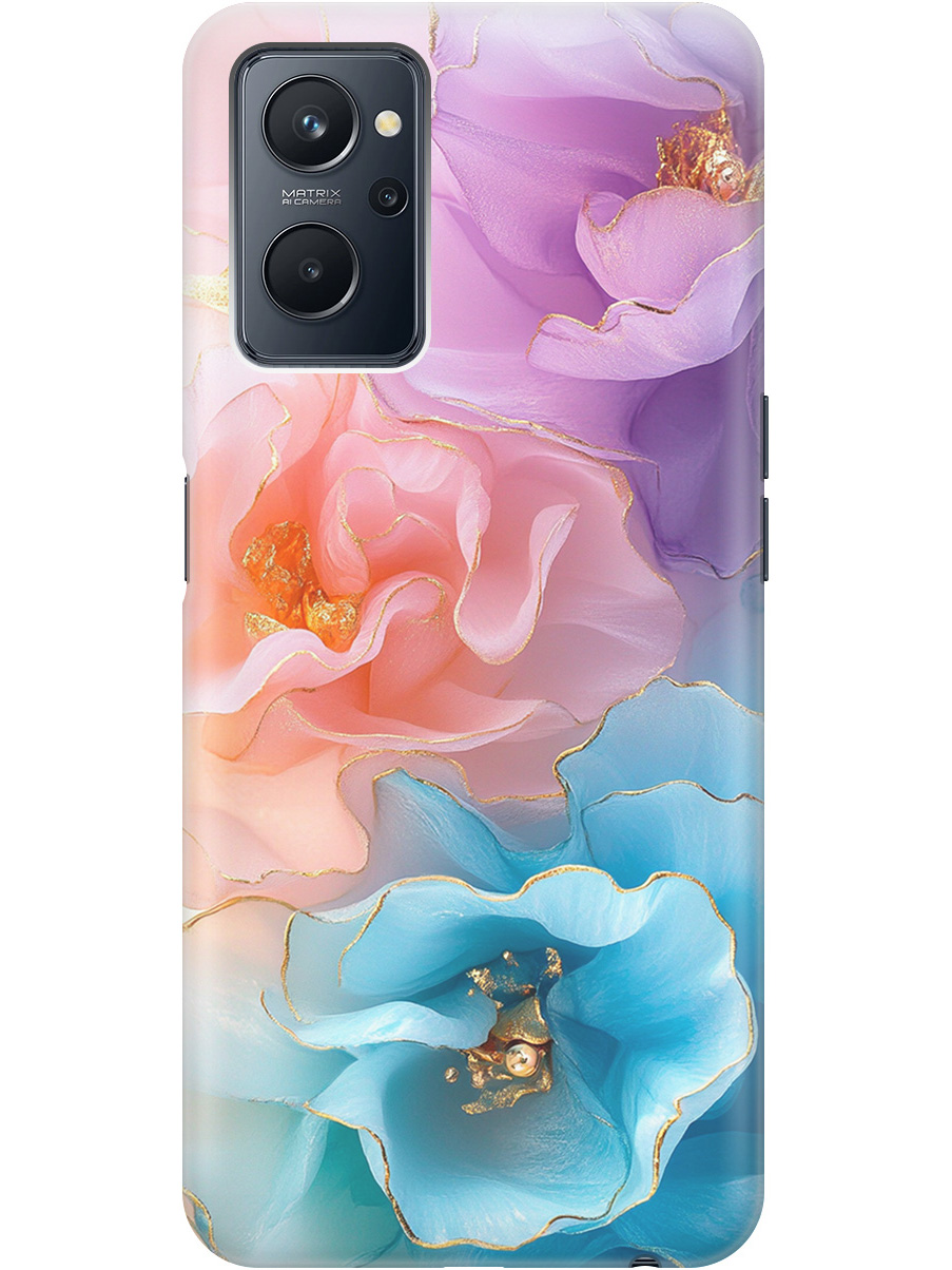 

Силиконовый чехол на Realme 9i с принтом "Изумительные цветы", Прозрачный;фиолетовый;голубой;оранжевый;розовый, 740189423