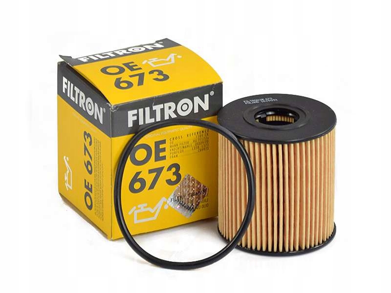 фото Фильтр масляный двигателя filtron oe673