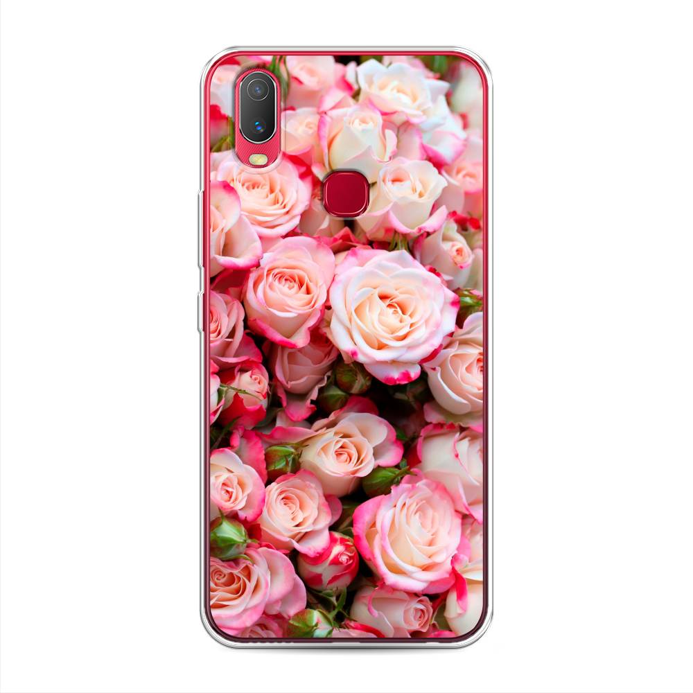 

Чехол на Vivo Y11 "Много роз", Розовый, 261650-2