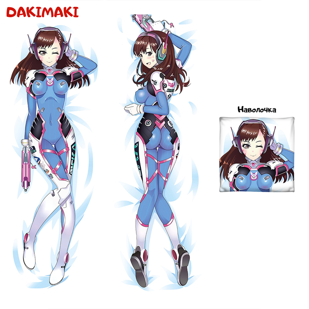 

Наволочка Дакимакура D.Va Дива 0105 150x50, Разноцветный, D0105