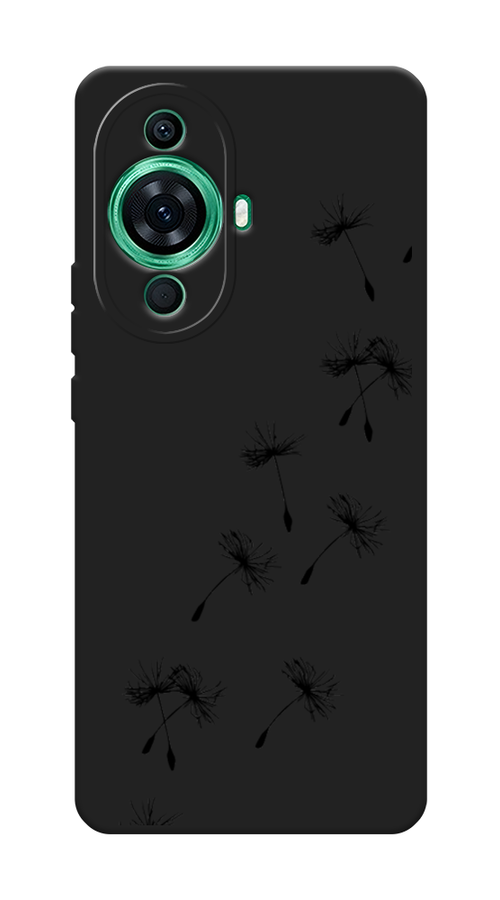 

Чехол Awog на Huawei Nova 11 Pro "Летящие одуванчики", Черный, 6121352-1