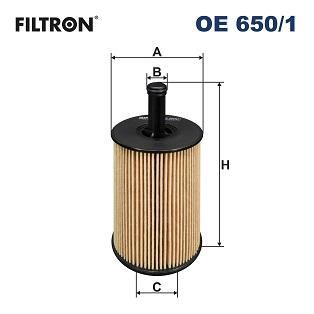 

Фильтр масляный двигателя FILTRON OE6501