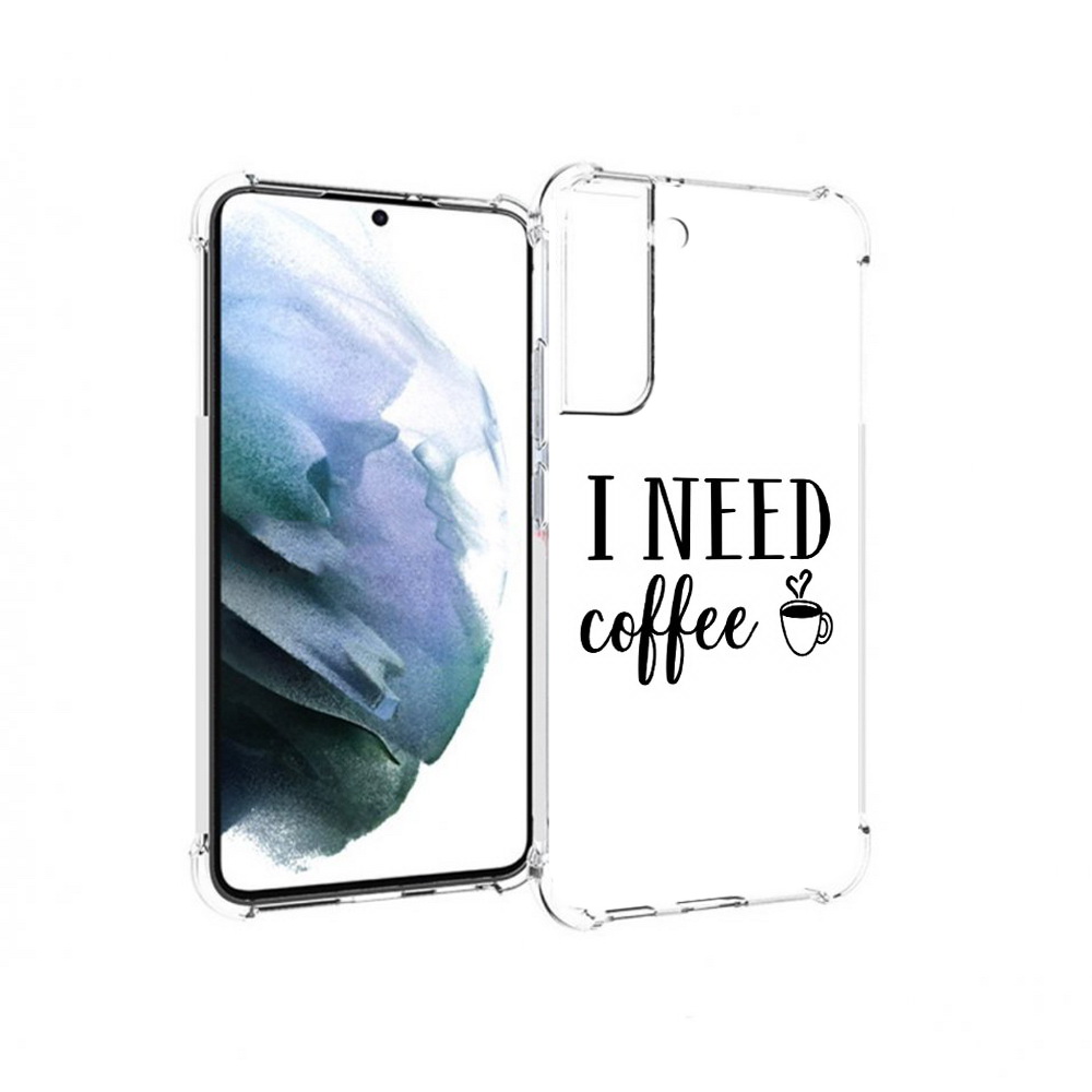 

Чехол MyPads Tocco для Samsung Galaxy S22 Plus Мне нужен кофе (PT226933.535.121), Прозрачный, Tocco