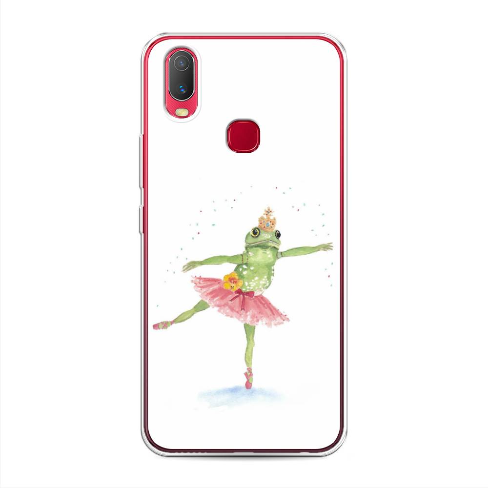 

Чехол для Vivo Y11 "Лягушка-балерина", Зеленый, 261650-4