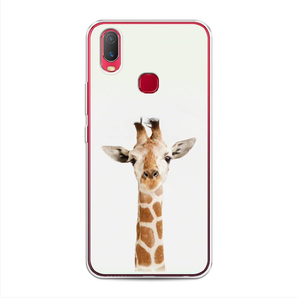 

Чехол для Vivo Y11 "Любопытный жираф", Бежевый;коричневый, 261650-1