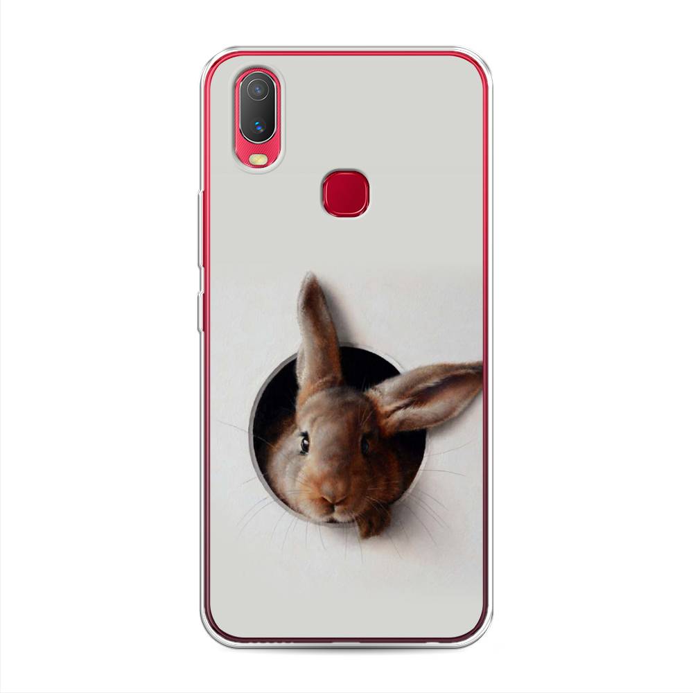 

Чехол для Vivo Y11 "Любопытный кролик", Серый;коричневый, 261650-1
