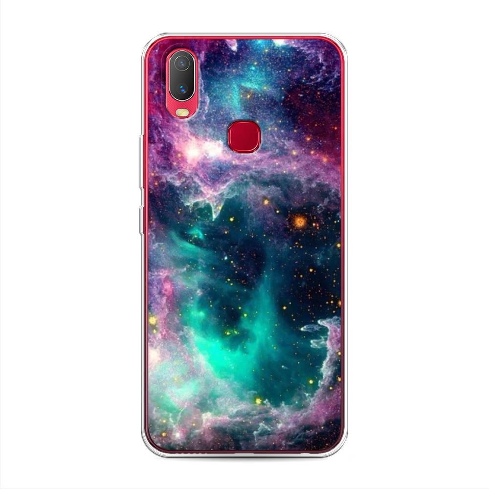 

Чехол для Vivo Y11 "Звездные облака", Розовый;бежевый, 261650-2