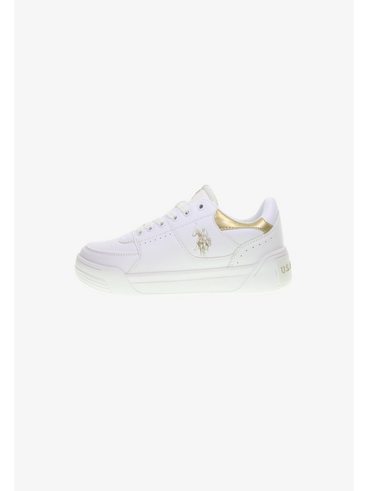 

Кеды женские U.S. POLO Assn. ZZO2GP364 белые 38 EU, Белый, ZZO2GP364
