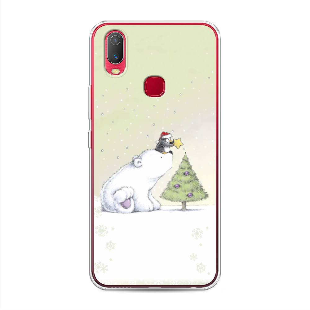 

Чехол для Vivo Y11 "Украшение елки", Белый;бежевый, 261650-5