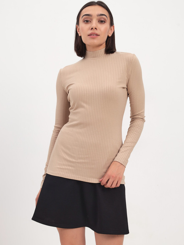 

Водолазка женская MOM №1 MOM-5180 бежевая 2XL, MOM-5180