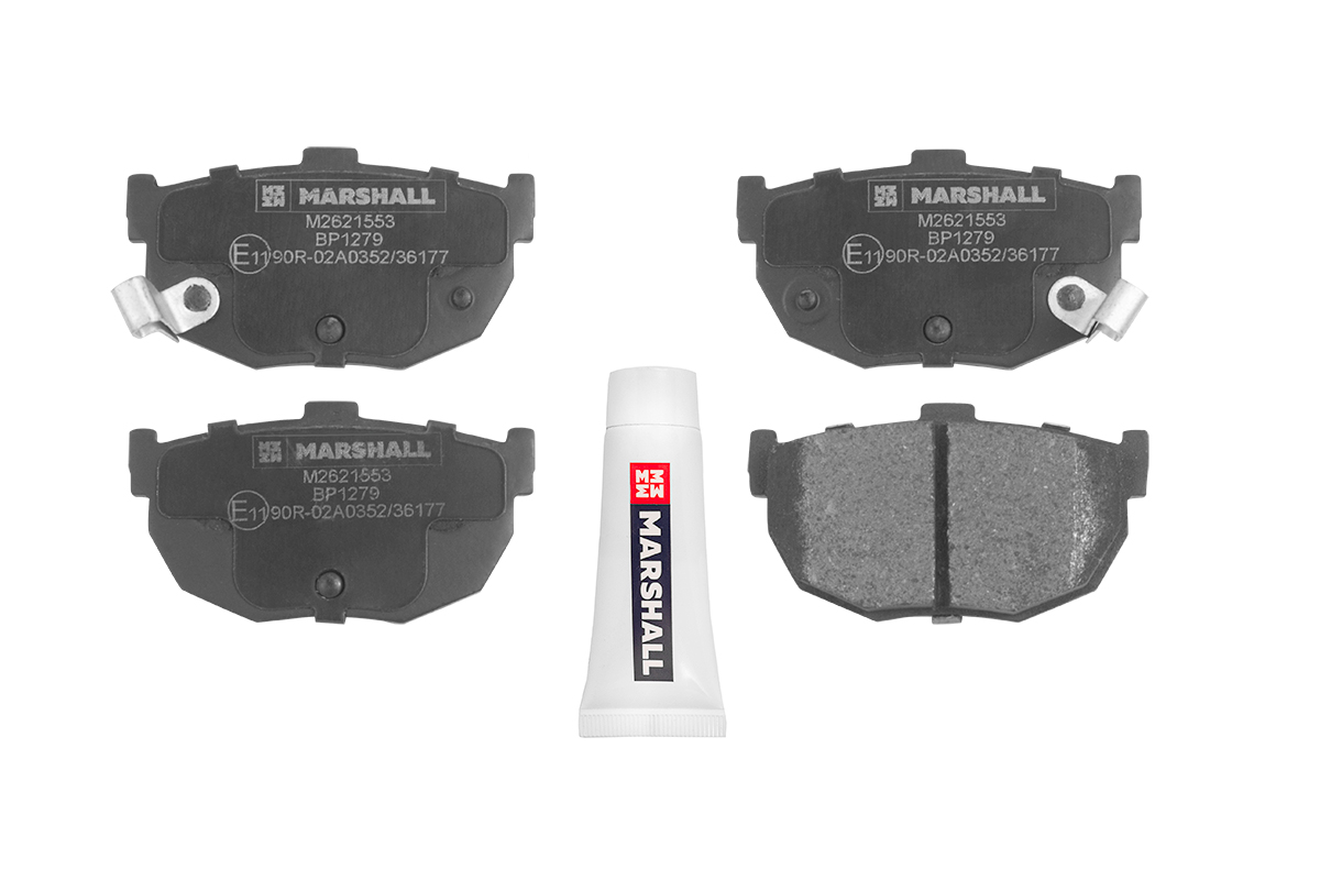 

Тормозные колодки MARSHALL Autoparts задние дисковые M2621553