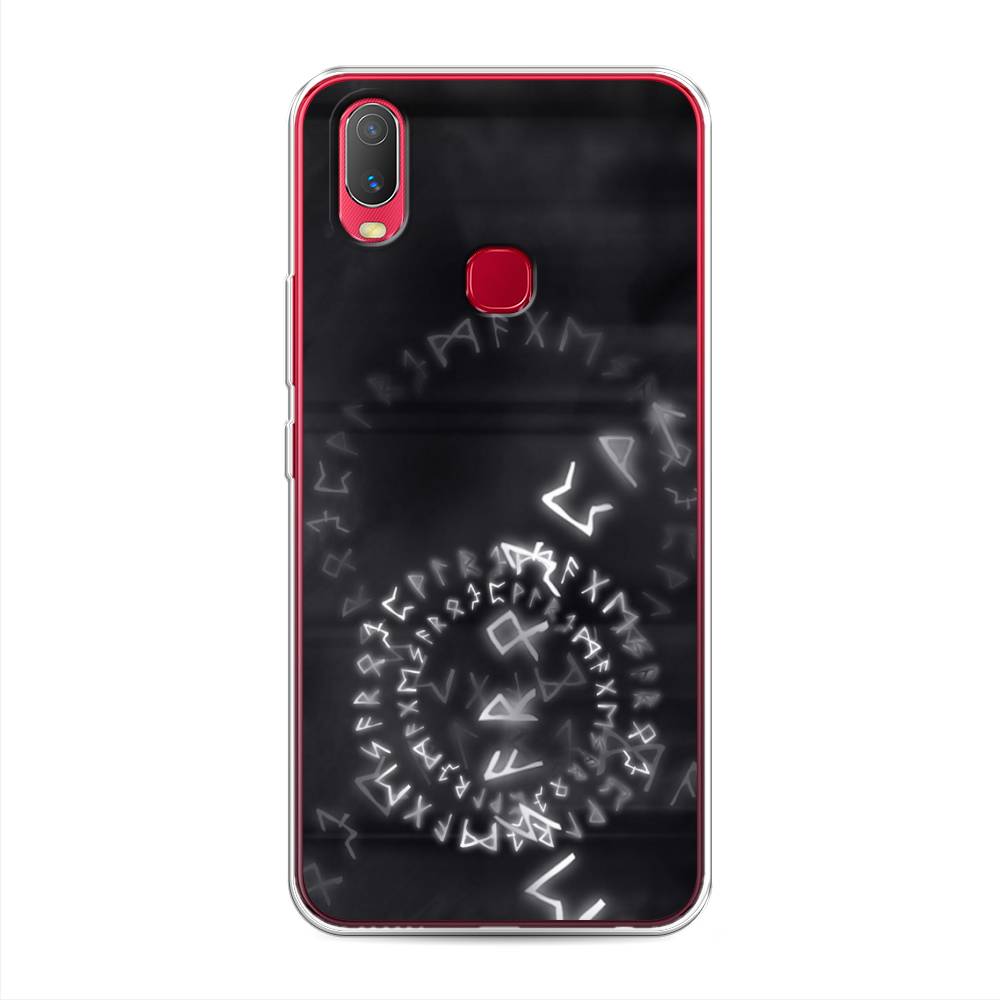 

Чехол для Vivo Y11 "Руны", Серый;черный, 261650-3