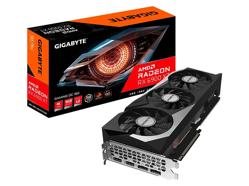 фото Видеокарта gigabyte amd radeon rx 6900 xt (815734)