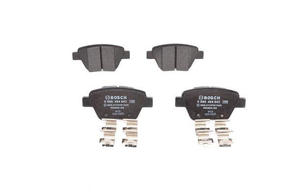 

Тормозные колодки Bosch задние дисковые 986494643