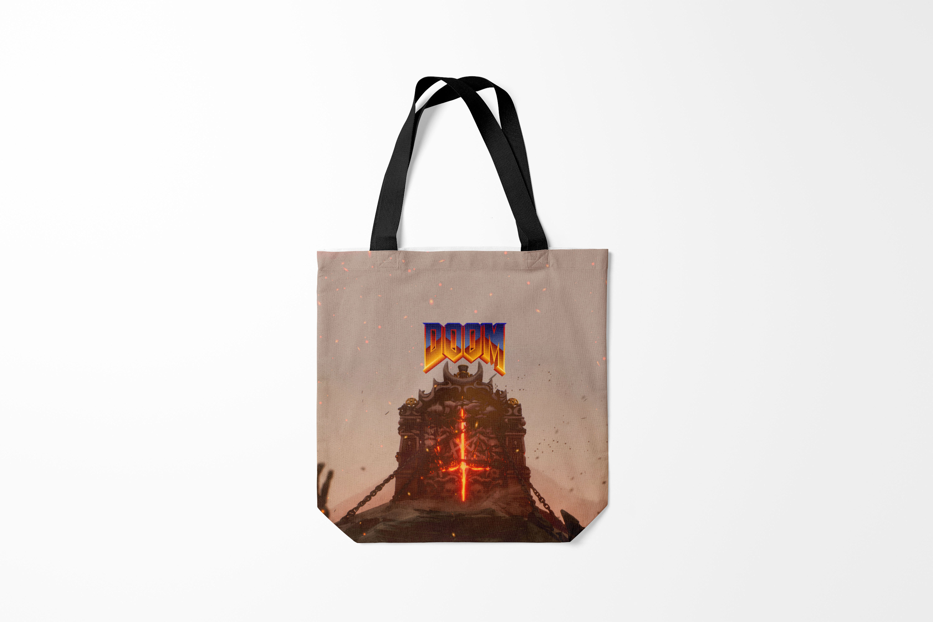 

Сумка шoппер унисекс Burnettie Doom ДУМ Z, разноцветный, Doom ДУМ Z