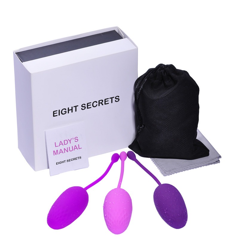 Набор вагинальных шариков EIGHT SECRETS лепестки роз 55-115г 3 шт.