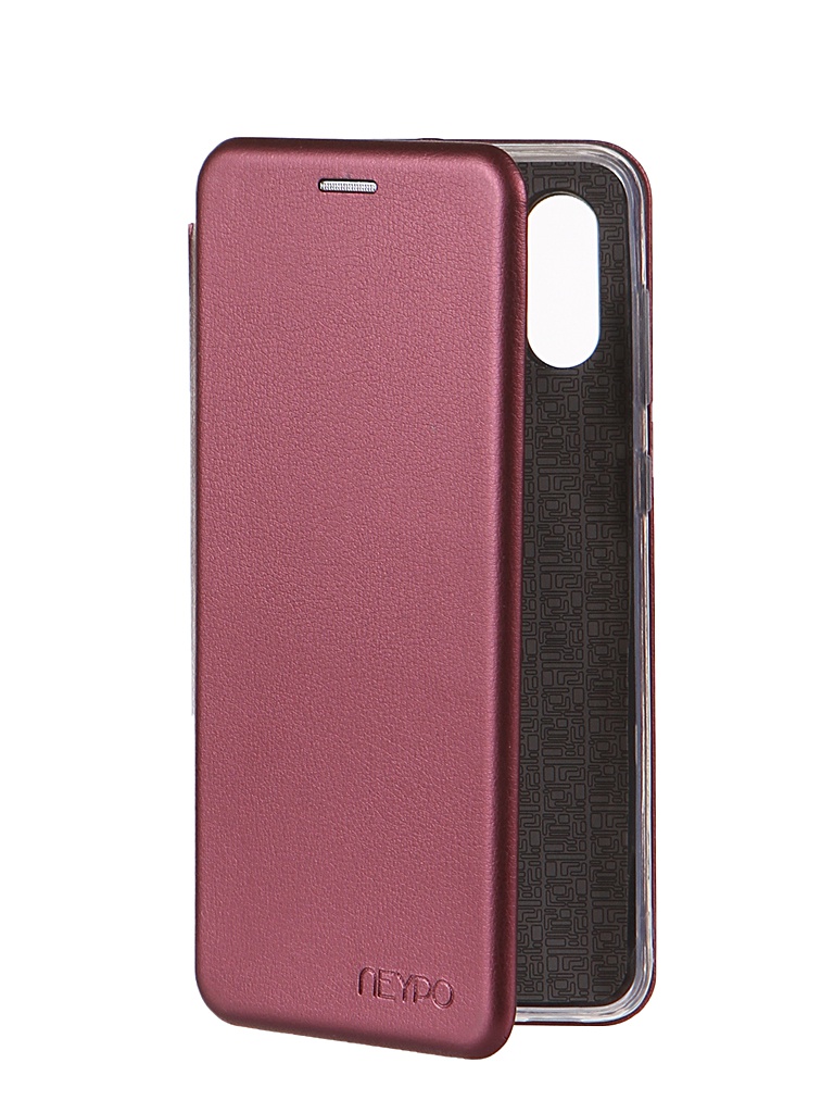 фото Чехол neypo для samsung a02 (2021) premium bordo nsb21734