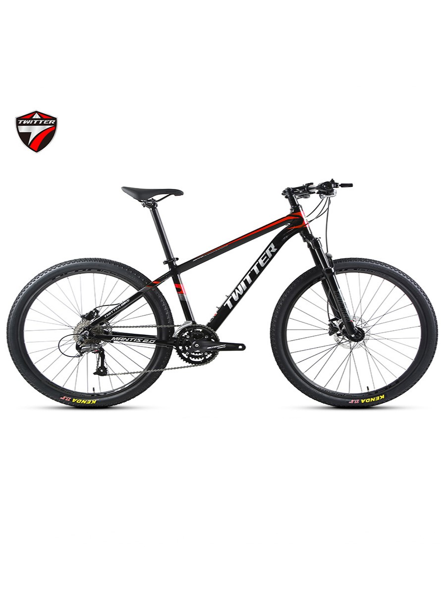 Велосипед горный Twitter MTB MANTIS 2.0 29 черно-красный р. 19, горный хардтейл, красный; черный  - купить
